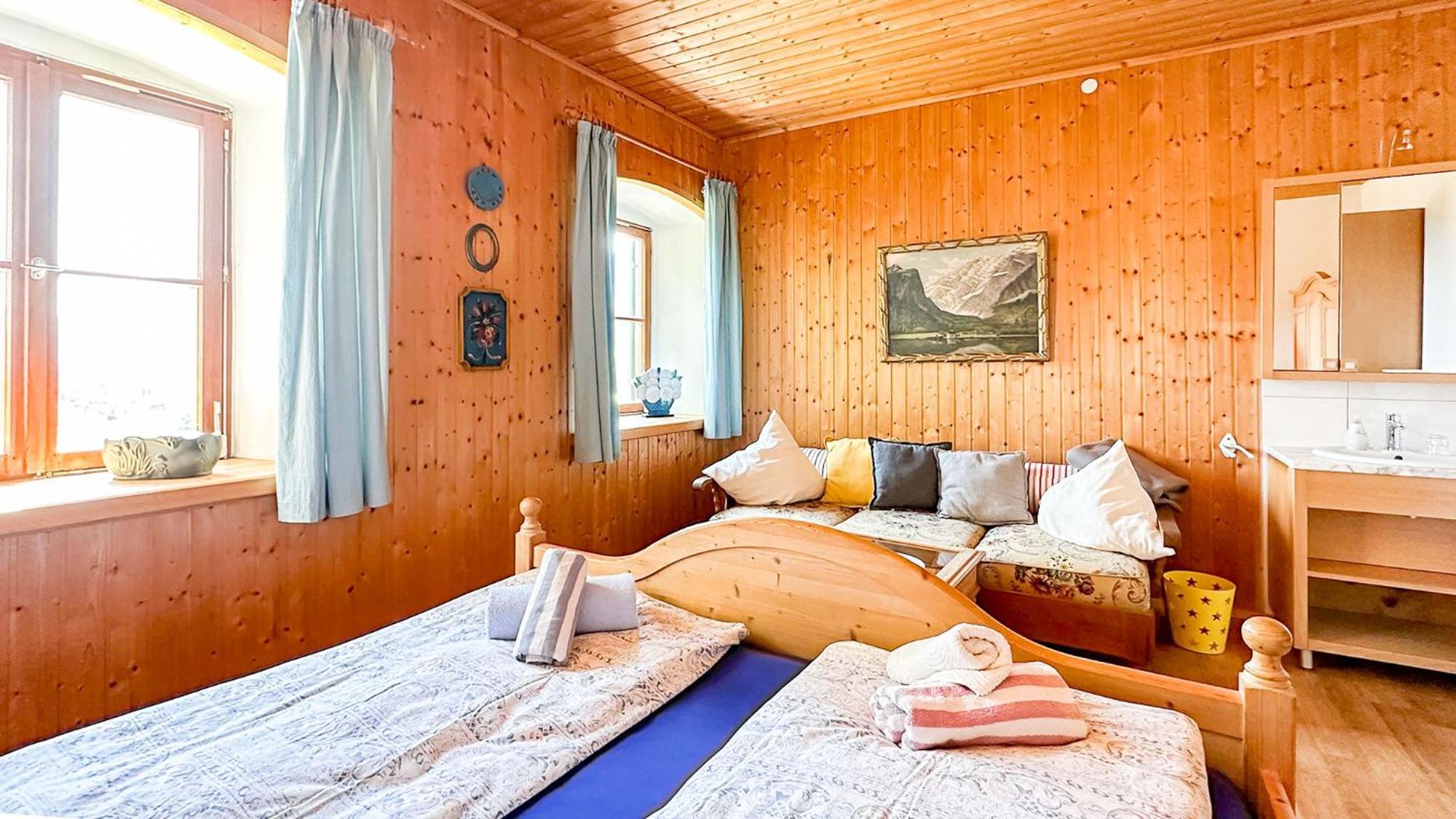 Almbauernhof Apartment Ruhpolding Bagian luar foto