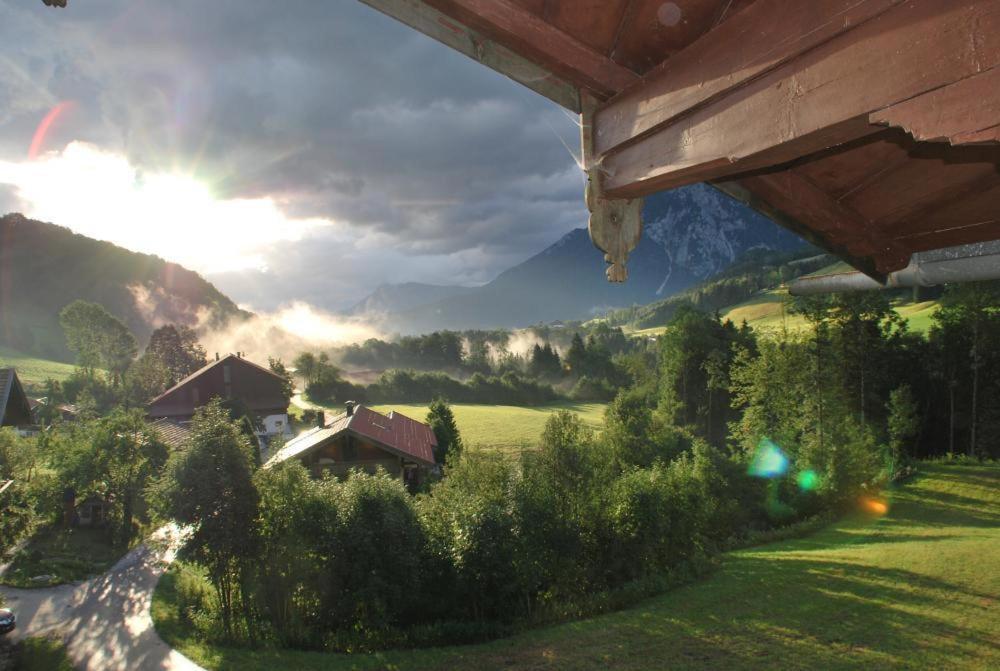 Almbauernhof Apartment Ruhpolding Bagian luar foto