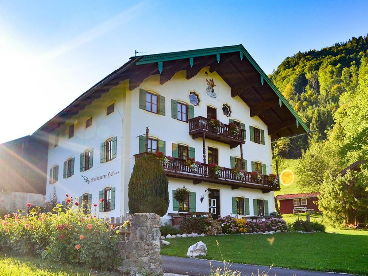 Almbauernhof Apartment Ruhpolding Bagian luar foto