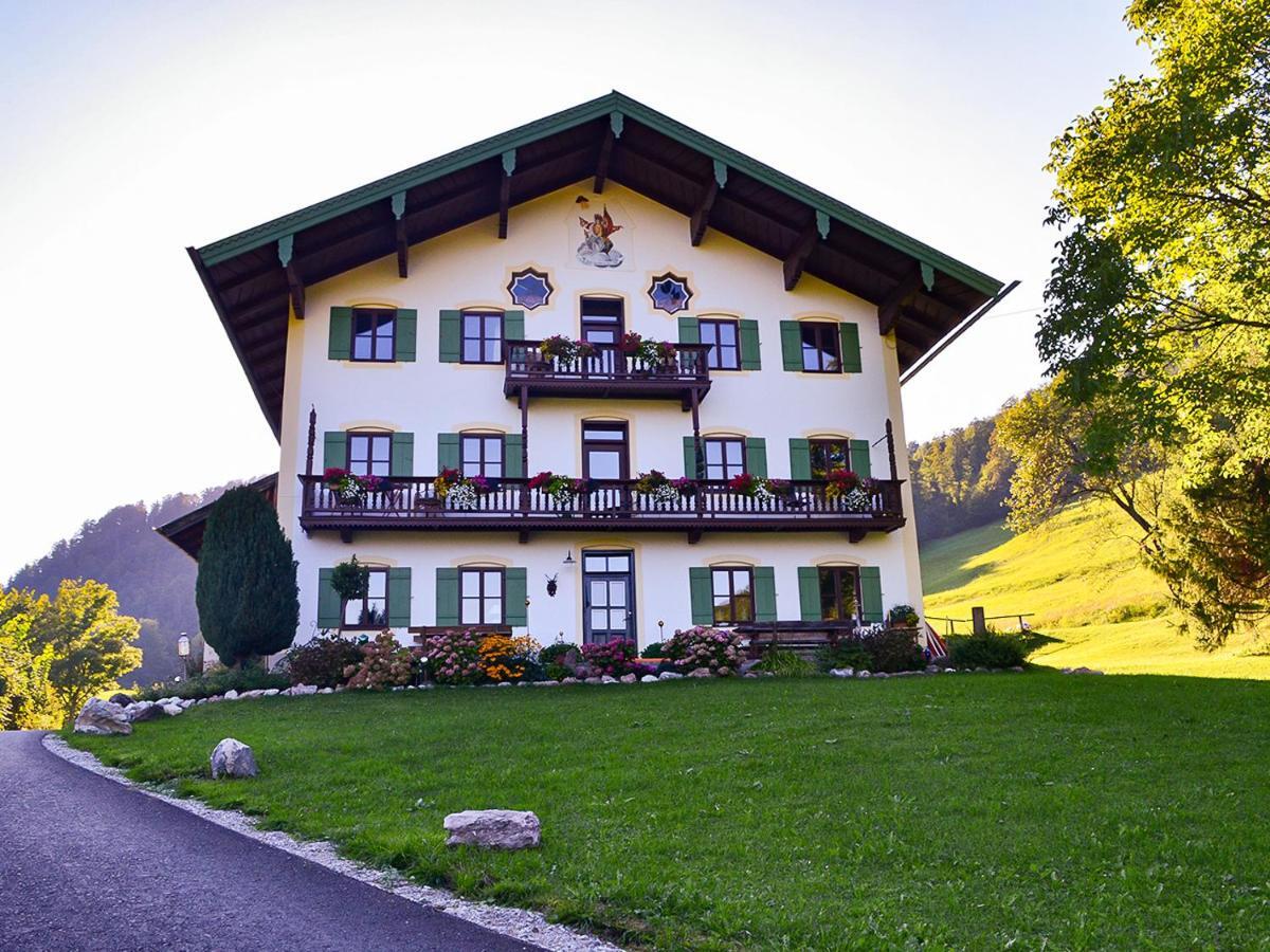 Almbauernhof Apartment Ruhpolding Bagian luar foto